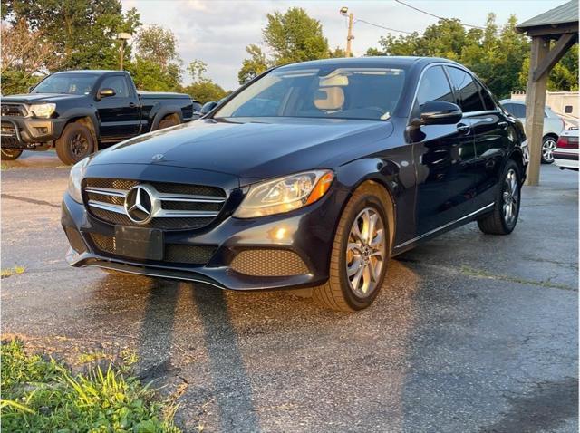 used 2018 Mercedes-Benz C-Class car, priced at $14,995