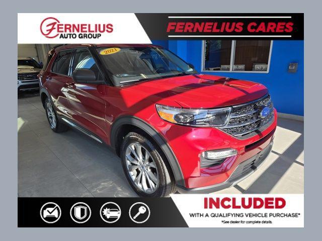 used 2021 Ford Explorer car, priced at $26,070
