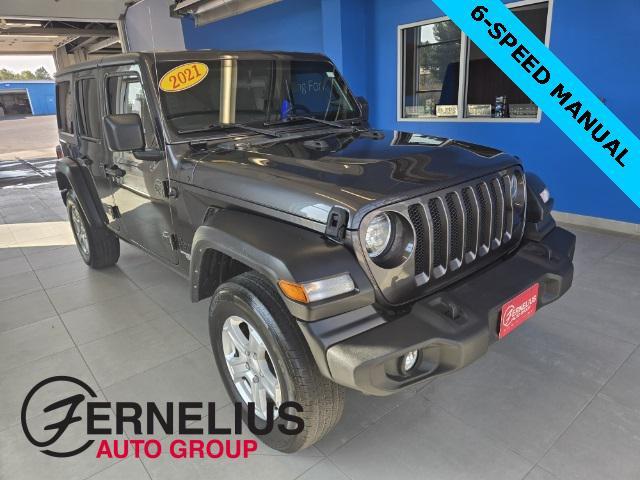 used 2021 Jeep Wrangler Unlimited car, priced at $31,000