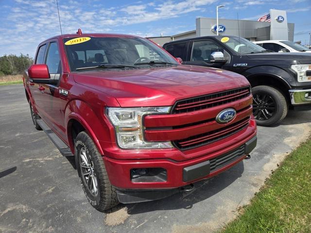 used 2018 Ford F-150 car, priced at $28,992