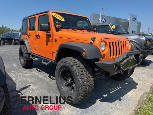 used 2013 Jeep Wrangler Unlimited car, priced at $17,913