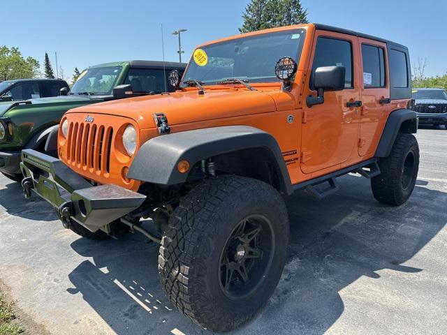 used 2013 Jeep Wrangler Unlimited car, priced at $16,450