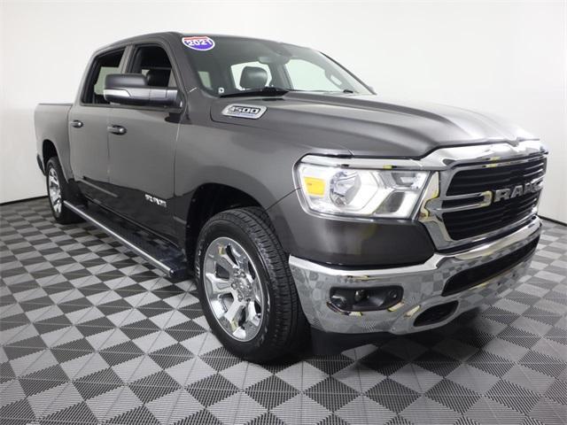 used 2021 Ram 1500 car, priced at $34,589