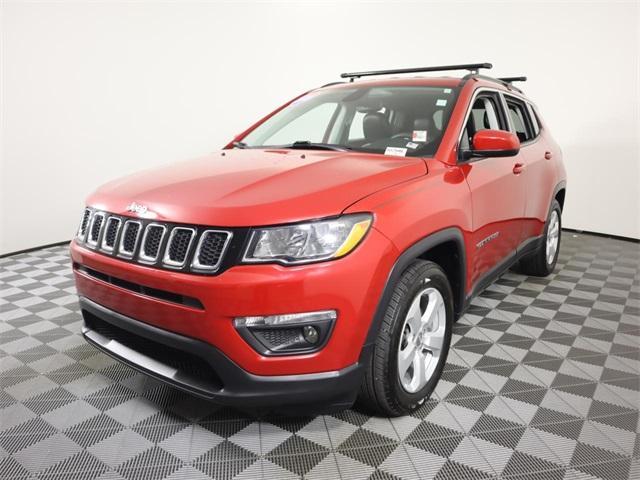 used 2021 Jeep Compass car, priced at $17,197