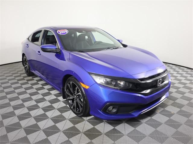 used 2019 Honda Civic car, priced at $19,990