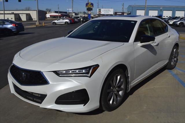 used 2021 Acura TLX car, priced at $22,495