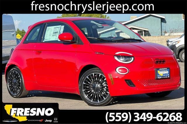 new 2024 FIAT 500e car, priced at $24,495