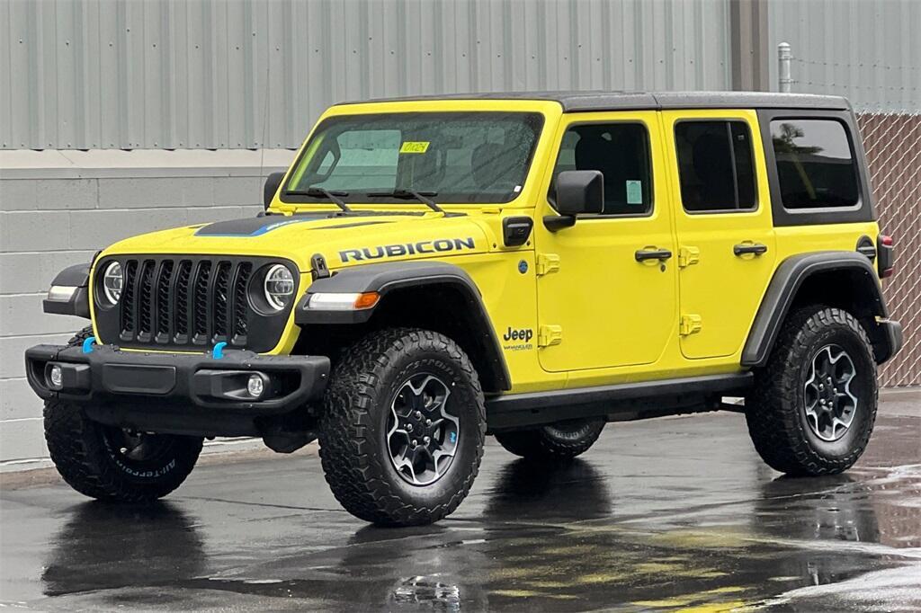 used 2022 Jeep Wrangler Unlimited 4xe car, priced at $37,773