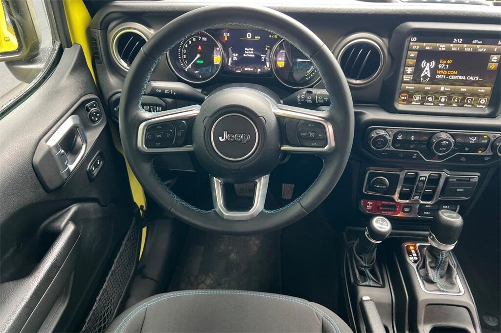 used 2022 Jeep Wrangler Unlimited 4xe car, priced at $37,773