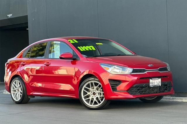 used 2021 Kia Rio car, priced at $12,860