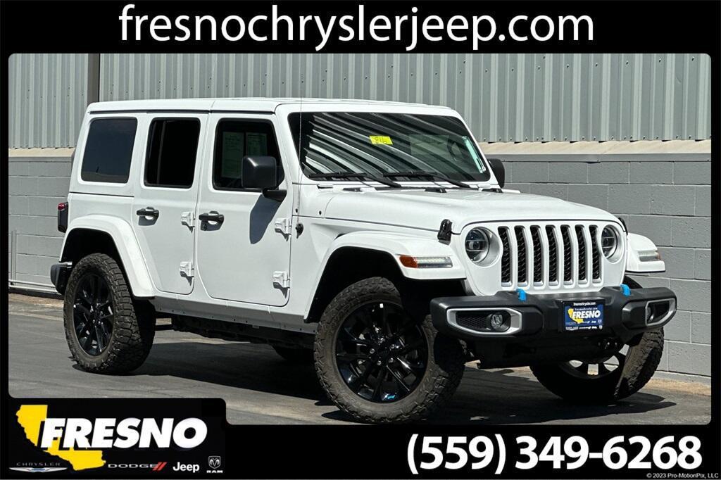 used 2022 Jeep Wrangler Unlimited 4xe car, priced at $43,405