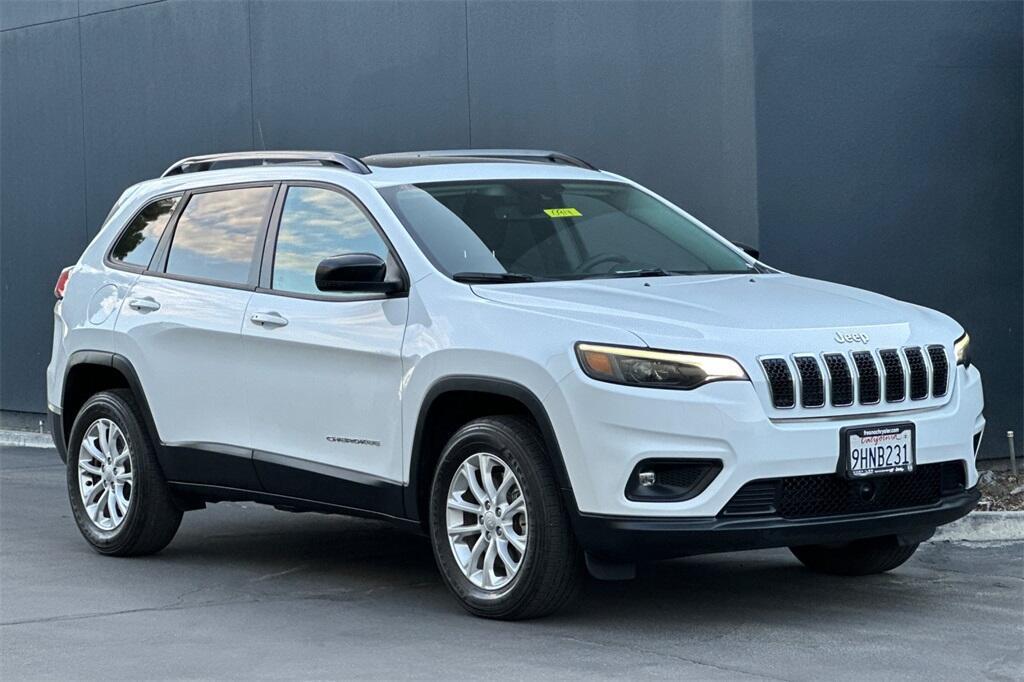 used 2022 Jeep Cherokee car, priced at $25,180