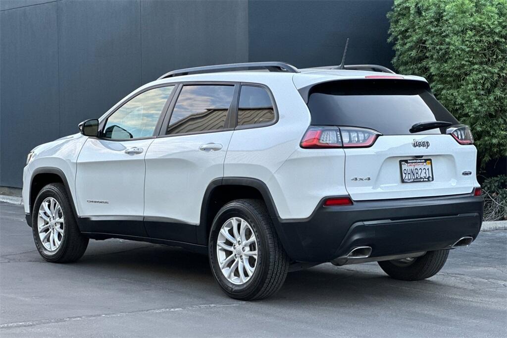 used 2022 Jeep Cherokee car, priced at $25,180