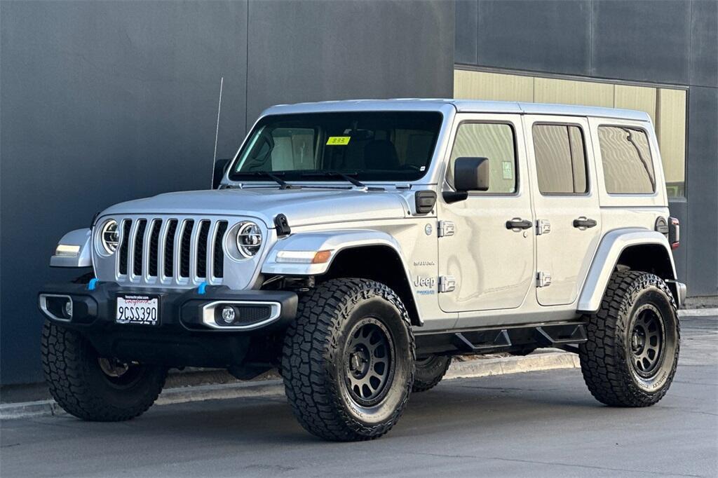 used 2022 Jeep Wrangler Unlimited 4xe car, priced at $33,145