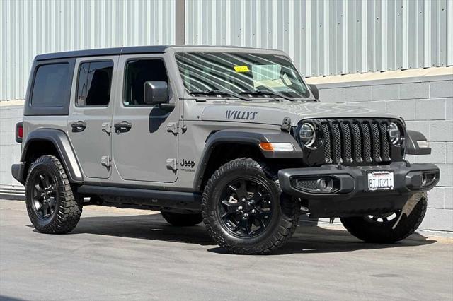 used 2021 Jeep Wrangler car, priced at $36,899