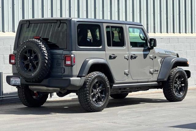 used 2021 Jeep Wrangler car, priced at $36,899