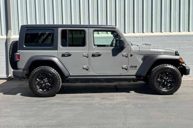 used 2021 Jeep Wrangler car, priced at $36,899