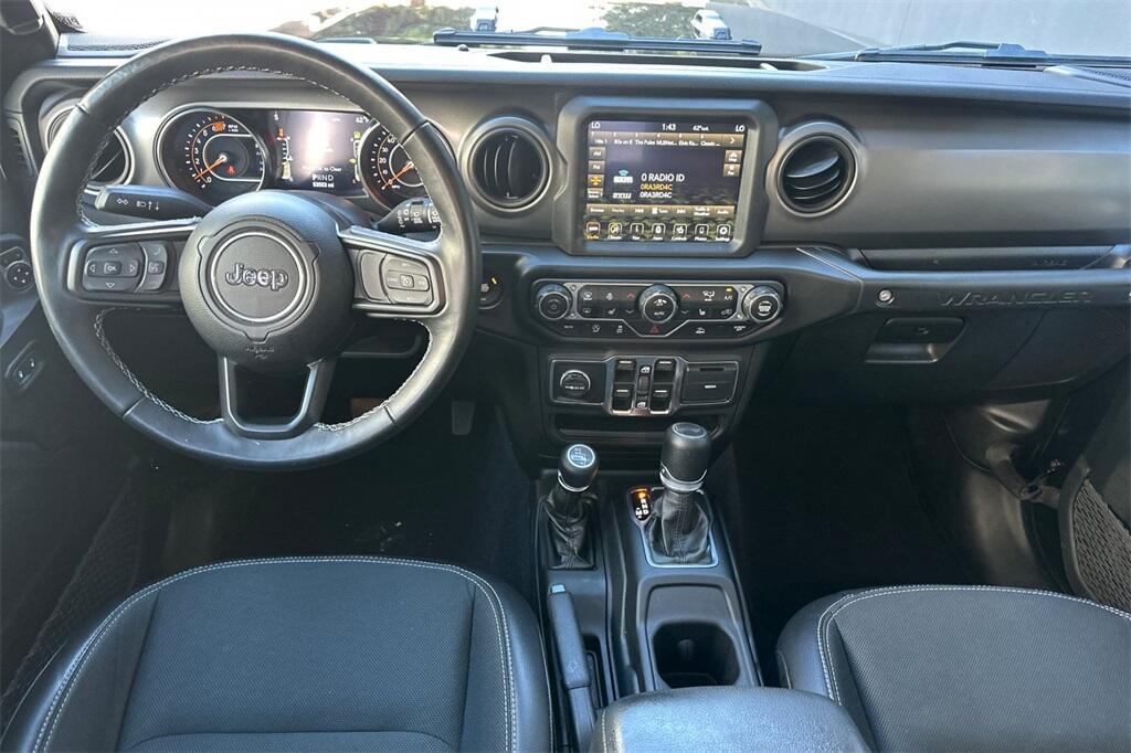 used 2023 Jeep Wrangler car, priced at $37,899