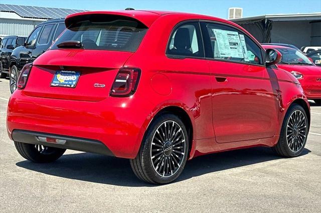 new 2024 FIAT 500e car, priced at $22,495