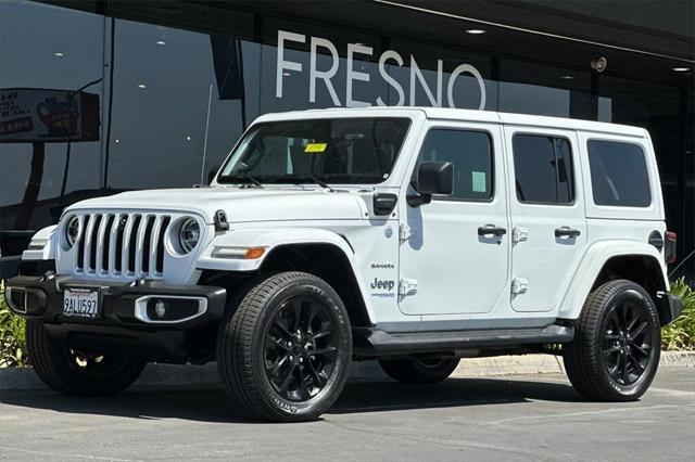 used 2021 Jeep Wrangler Unlimited 4xe car, priced at $38,495