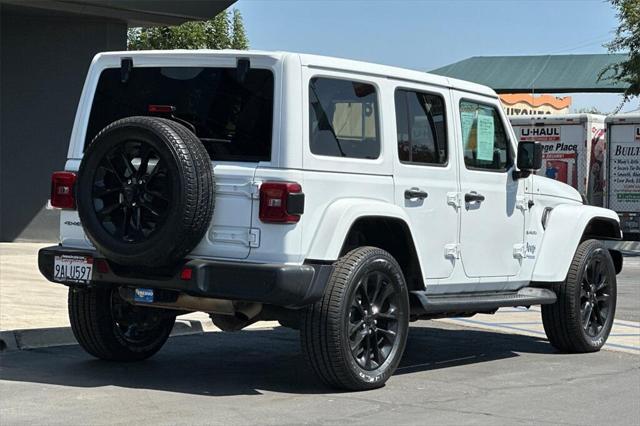 used 2021 Jeep Wrangler Unlimited 4xe car, priced at $38,495