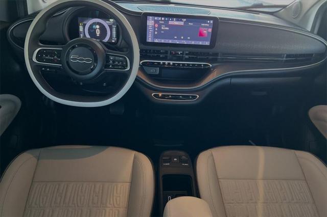 new 2024 FIAT 500e car, priced at $37,595