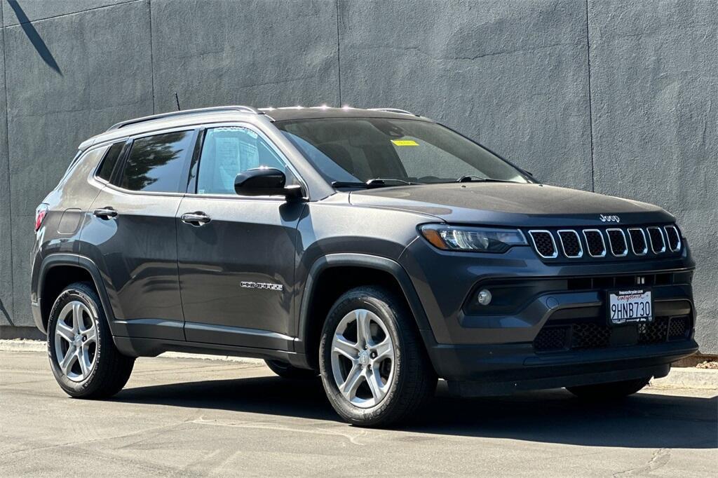 used 2023 Jeep Compass car, priced at $23,404
