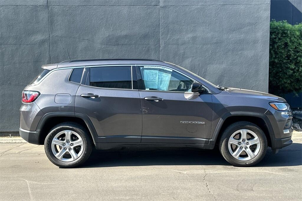 used 2023 Jeep Compass car, priced at $23,404