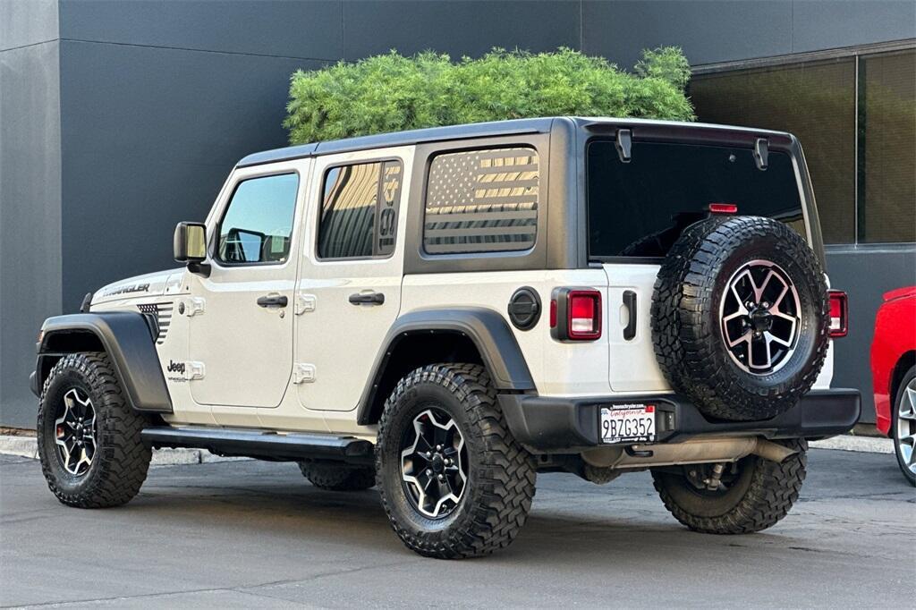 used 2022 Jeep Wrangler Unlimited car, priced at $29,137