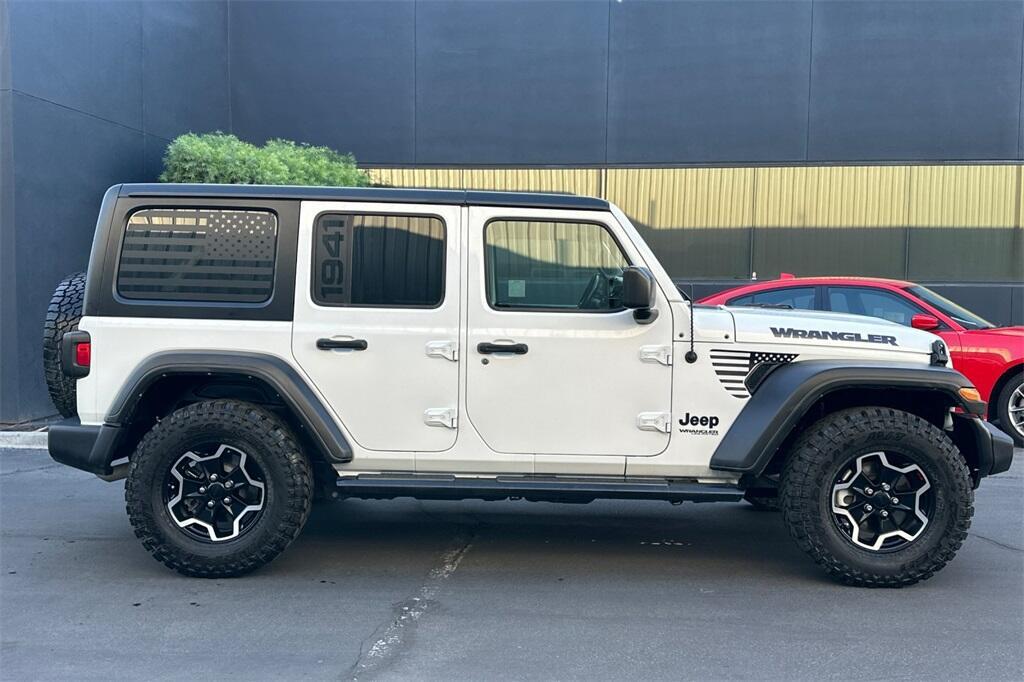 used 2022 Jeep Wrangler Unlimited car, priced at $29,137