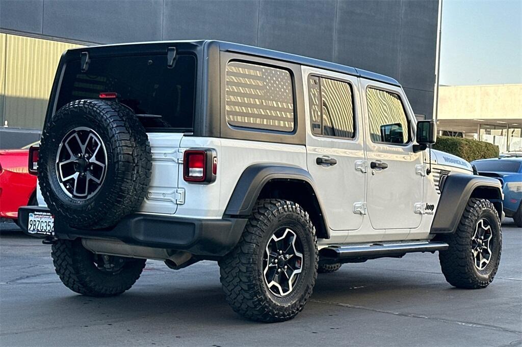 used 2022 Jeep Wrangler Unlimited car, priced at $29,137