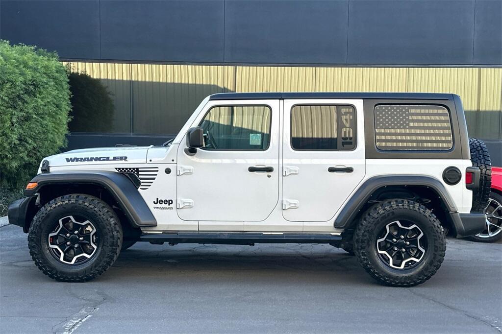 used 2022 Jeep Wrangler Unlimited car, priced at $29,137