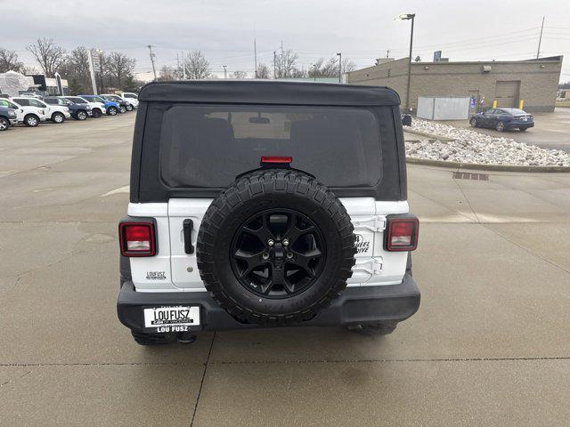 used 2023 Jeep Wrangler car, priced at $34,505