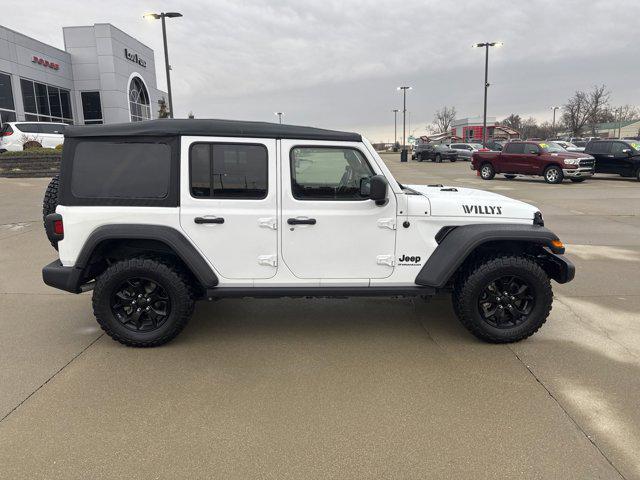 used 2023 Jeep Wrangler car, priced at $34,505