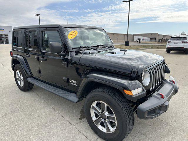 used 2021 Jeep Wrangler Unlimited car, priced at $30,320