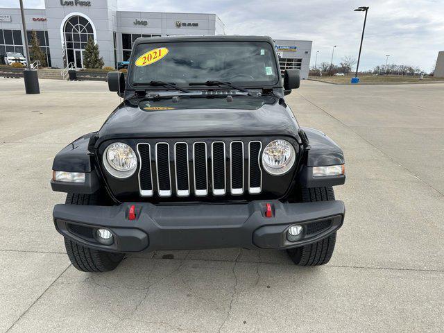 used 2021 Jeep Wrangler Unlimited car, priced at $30,320