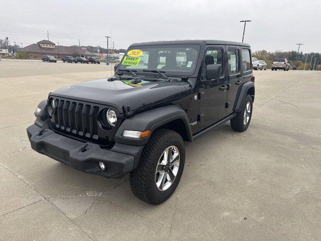 used 2021 Jeep Wrangler Unlimited car, priced at $33,900