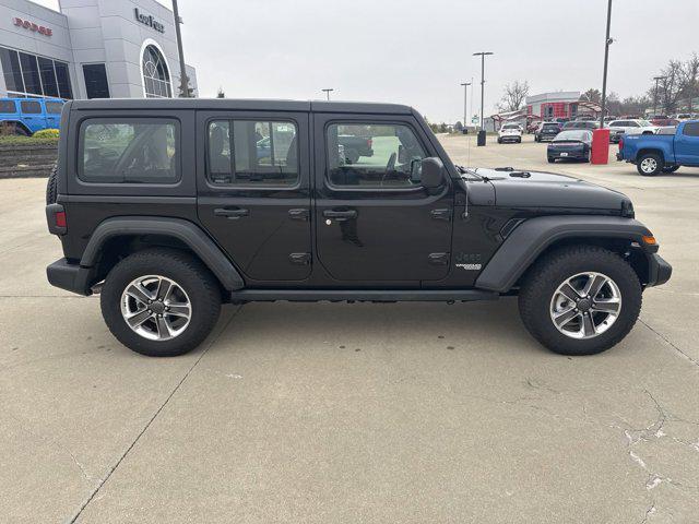 used 2021 Jeep Wrangler Unlimited car, priced at $33,900