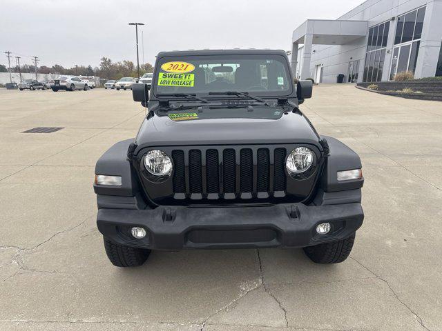 used 2021 Jeep Wrangler Unlimited car, priced at $33,900