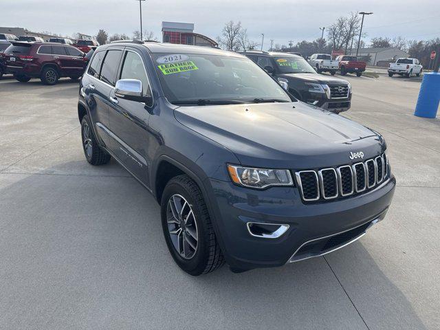 used 2021 Jeep Grand Cherokee car, priced at $28,982