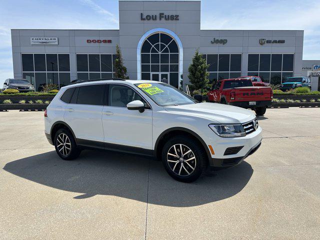 used 2021 Volkswagen Tiguan car, priced at $18,695