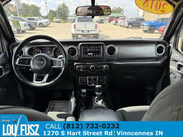 used 2018 Jeep Wrangler Unlimited car, priced at $26,553