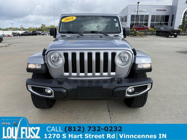 used 2018 Jeep Wrangler Unlimited car, priced at $26,553