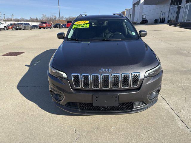 used 2021 Jeep Cherokee car, priced at $21,898