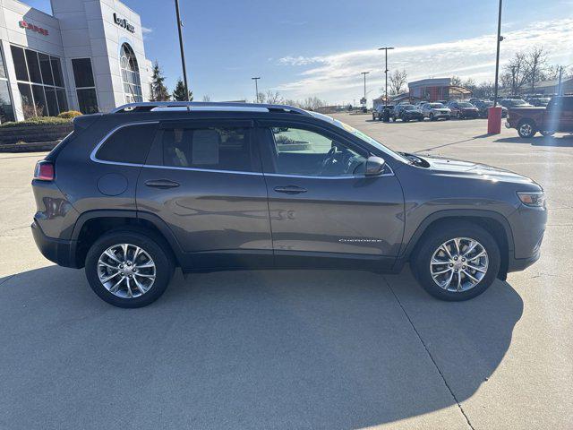 used 2021 Jeep Cherokee car, priced at $21,898