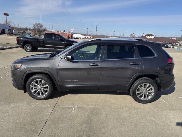 used 2021 Jeep Cherokee car, priced at $21,898