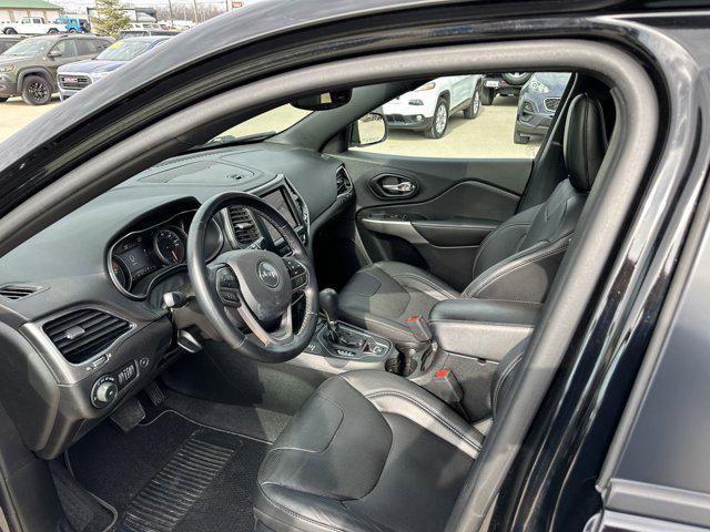 used 2021 Jeep Cherokee car, priced at $21,525