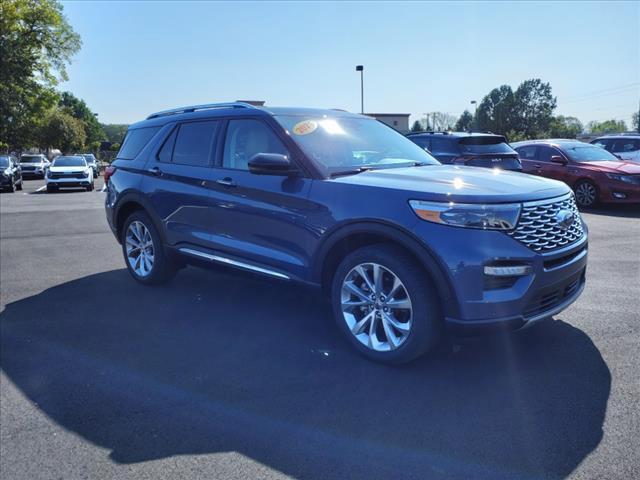 used 2021 Ford Explorer car, priced at $37,845