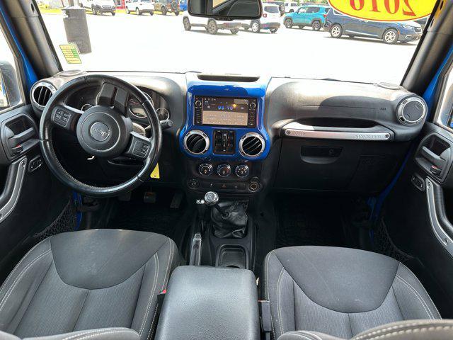 used 2016 Jeep Wrangler Unlimited car, priced at $17,949