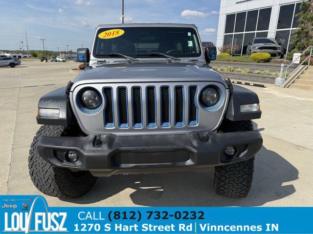 used 2018 Jeep Wrangler Unlimited car, priced at $23,990